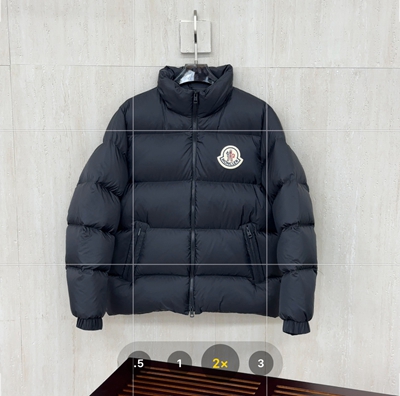 ハイクオリティダウンジャケット着用イメージ